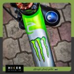 استیکر ضدآب لوگوی مانستر انرژی (Monster Energy) مناسب برای دوچرخه