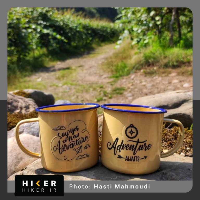 استیکر شفاف هایکر روی لیوان