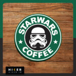 استیکر ۰۵۶۸ (Star Wars Coffee)