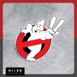 استیکر ضد اب لوگوی نوستالژیک فیلم سینمایی شکارچیان روح ۲ (Ghostbusters II) مناسب شیشه عقب ماشین و موتور سیکلت