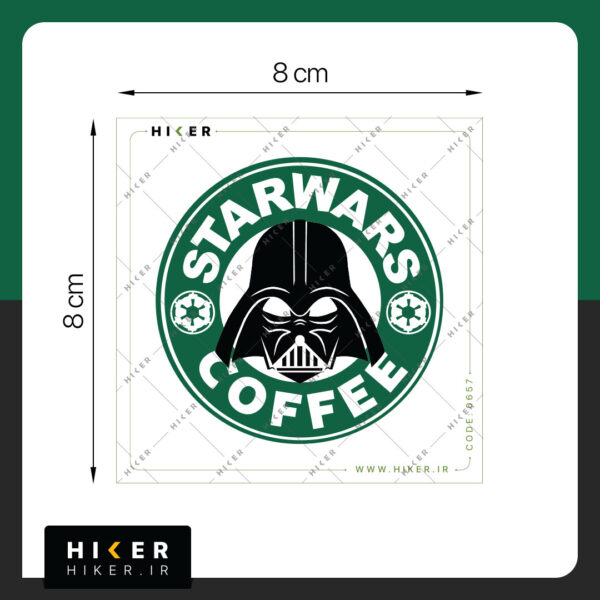 استیکر (Star Wars Coffee)