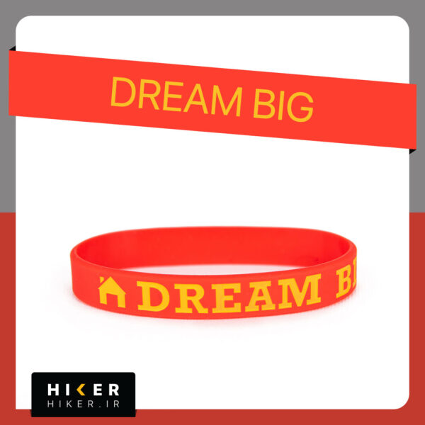 دستبند سیلیکونی DREAM BIG (0426)