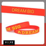 دستبند سیلیکونی DREAM BIG (0426)
